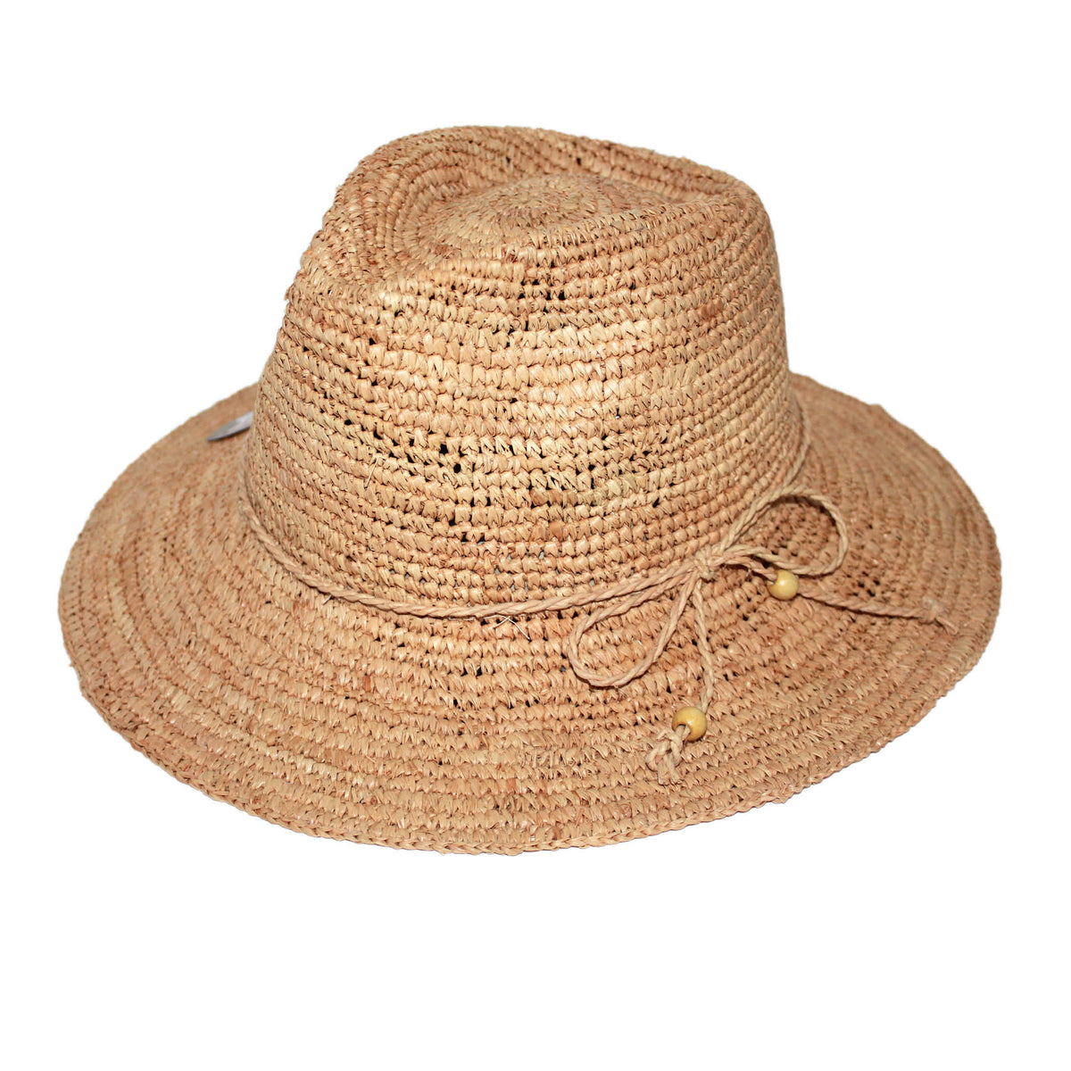 Ash Raffia Fedora - Natural – Evoke Headwear