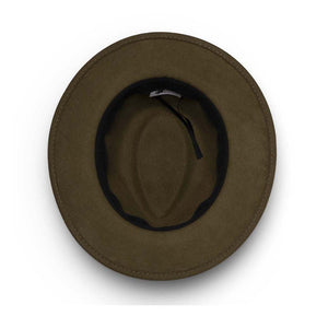 Paterson Fedora - Dark Khaki