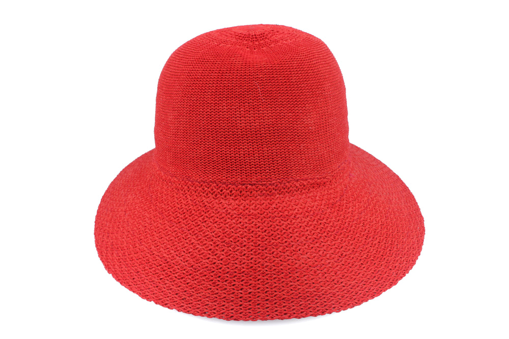 Annika Wash & Wear Cap - Red