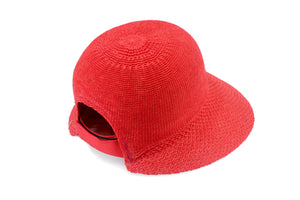 Annika Wash & Wear Cap - Red