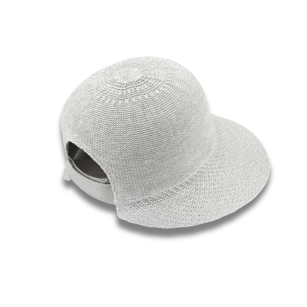 Annika Wash & Wear Cap - Light Grey – Evoke Headwear