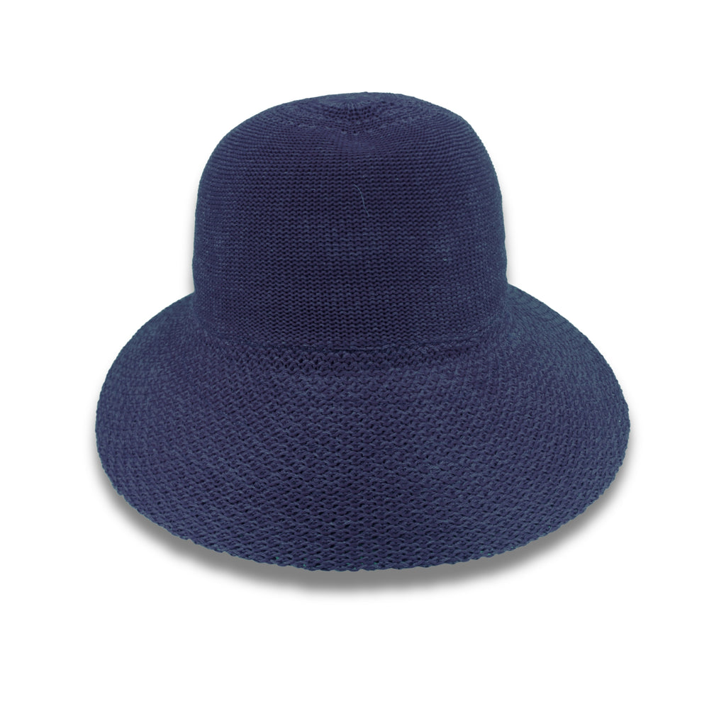 Annika Wash & Wear Cap - Navy – Evoke Headwear