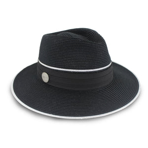 Karrie Flexibraid® Fedora - Black