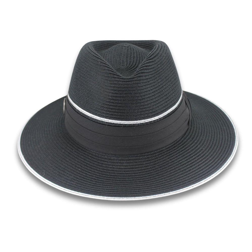 Karrie Flexibraid® Fedora - Black