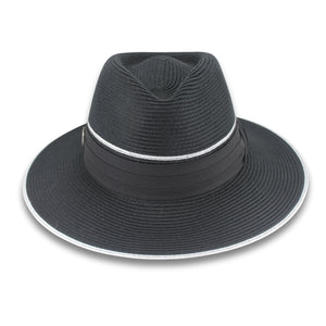 Karrie Flexibraid® Fedora - Black