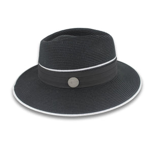 Karrie Flexibraid® Fedora - Black