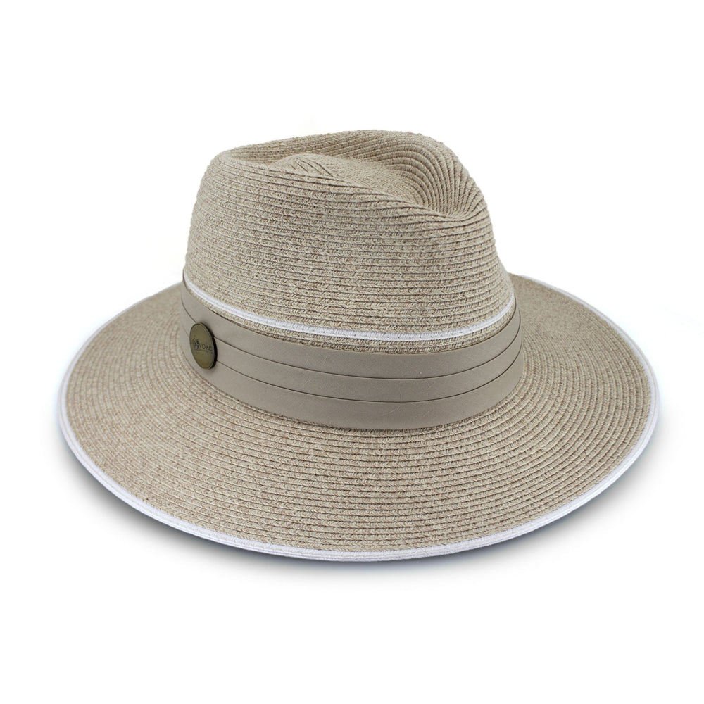 Karrie Flexibraid® Fedora - Mixed Camel