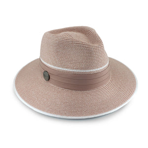 Karrie  Flexibraid® Fedora - Pink