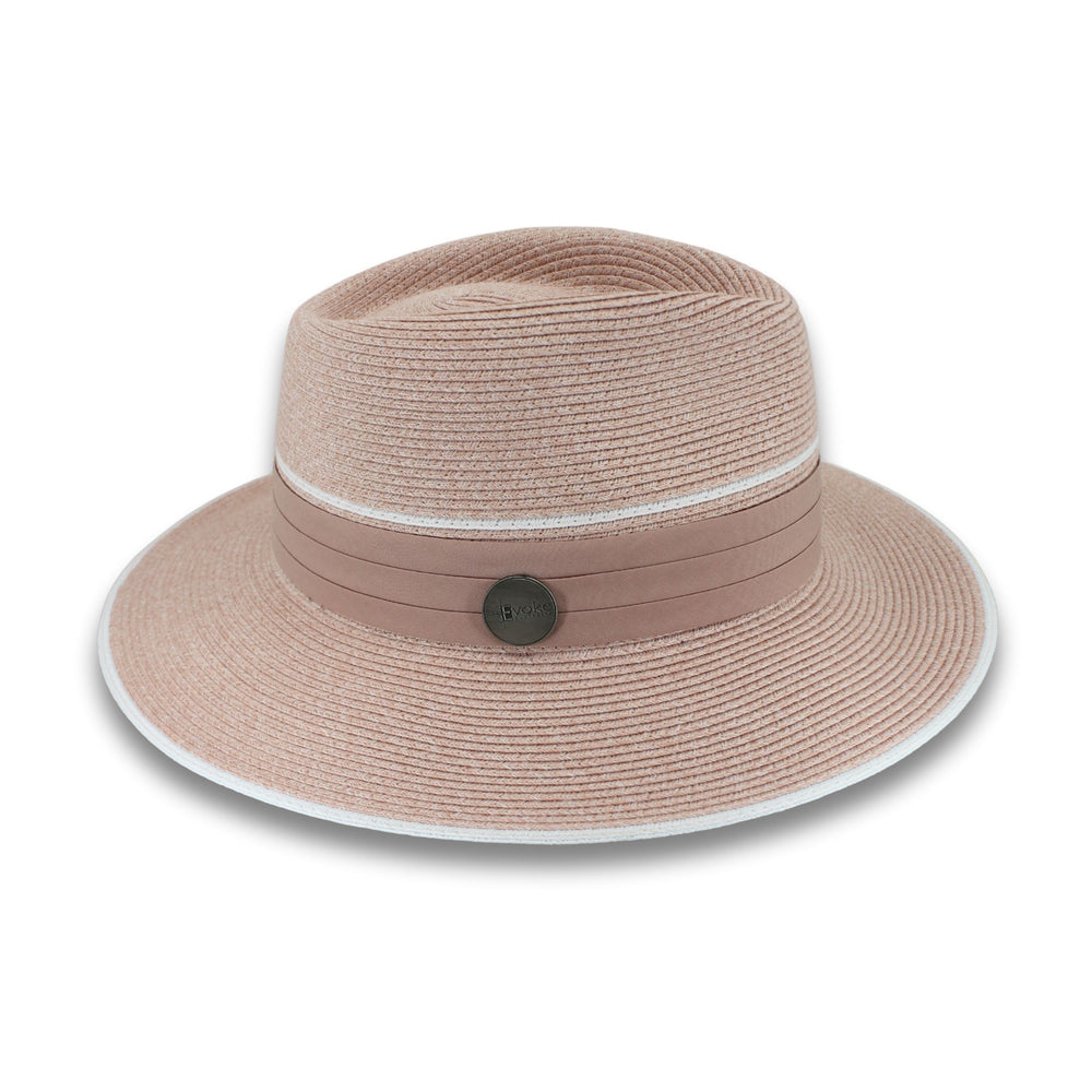 Karrie  Flexibraid® Fedora - Pink