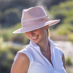 Karrie  Flexibraid® Fedora - Pink