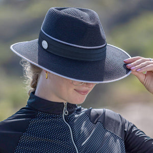 Karrie Flexibraid® Fedora - Black