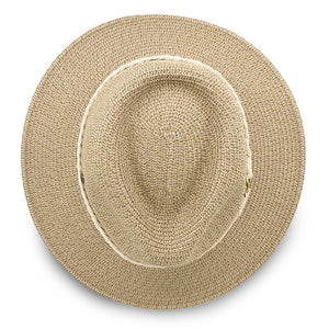 Keely Flexibraid® Fedora - Camel/White