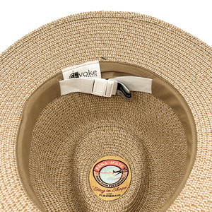 Keely Flexibraid® Fedora - Camel/White