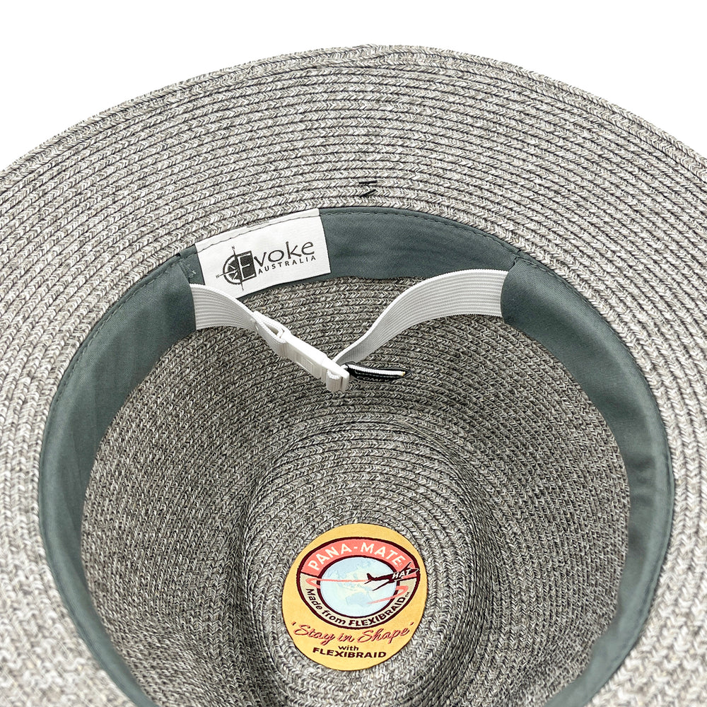 Keely Flexibraid® Fedora - Mixed Grey