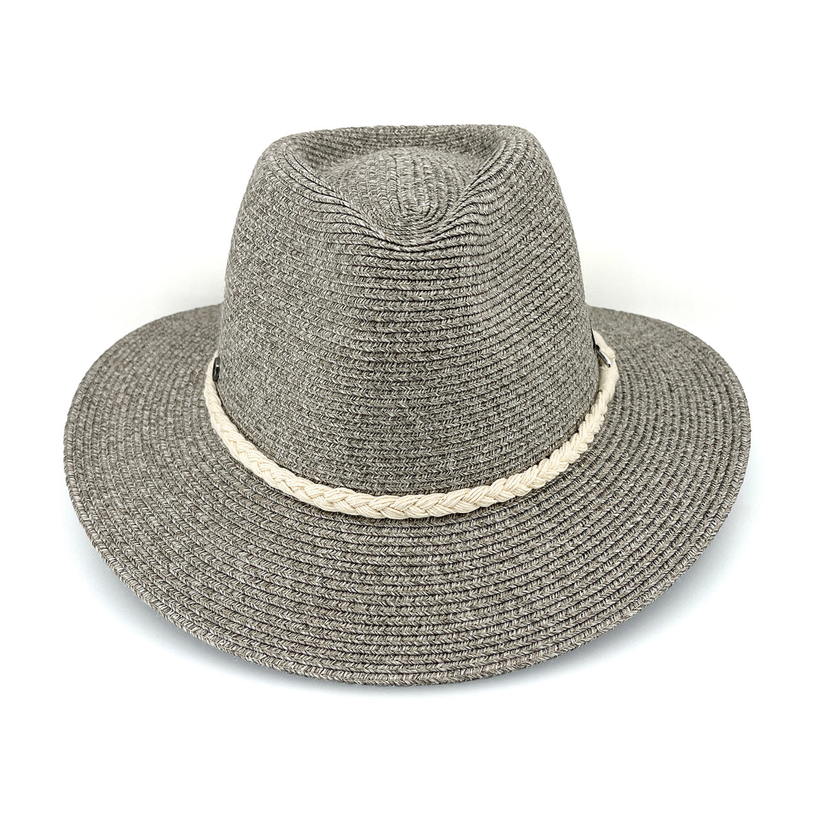 Keely Flexibraid® Fedora - Mixed Grey – Evoke Headwear