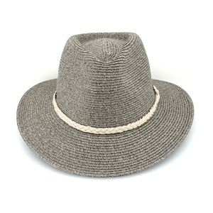 Keely Flexibraid® Fedora - Mixed Grey