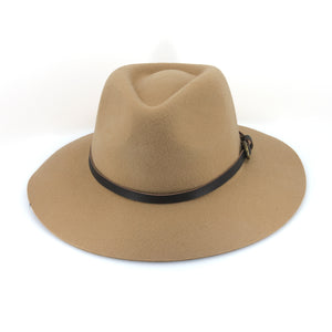 Hudson Felt Fedora - Light Camel