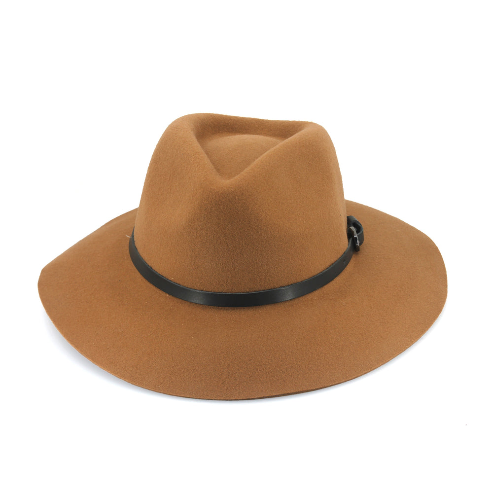 Felt Fedora Camel Fedora Anderson Camel Wide Brim Fedora Floppy